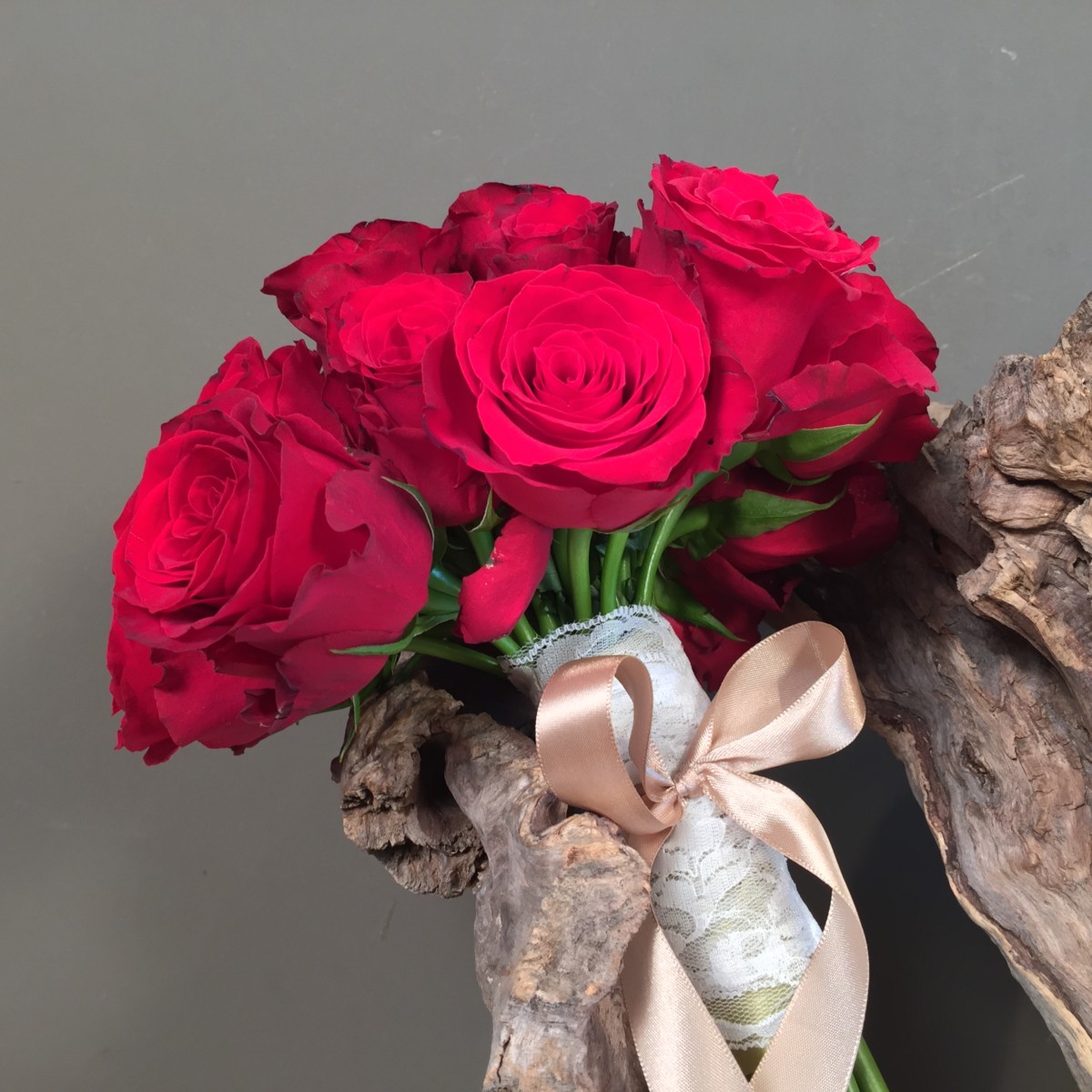 Ανθοδέσμη Γάμου Κόκκινα Τριαντάφυλλα