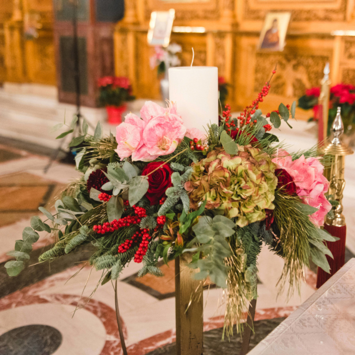 Orthodox Wedding Candles Fir