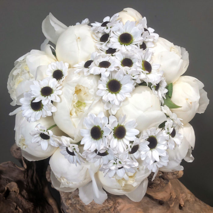 Bridal Bouquet Santini Chrysanthemum