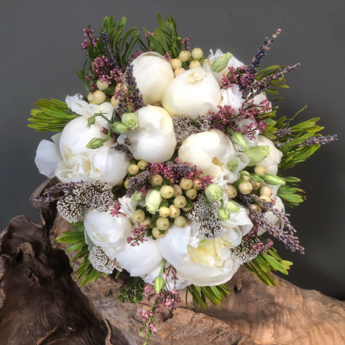 Bridal Bouquet Safari Peonies