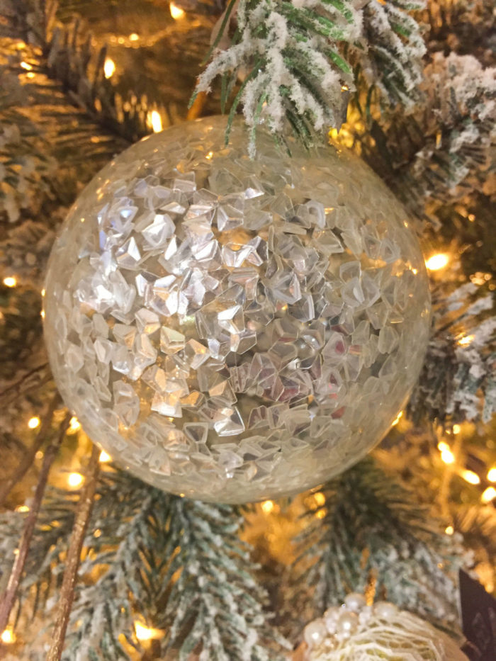 Christmas Glass Ball Stras