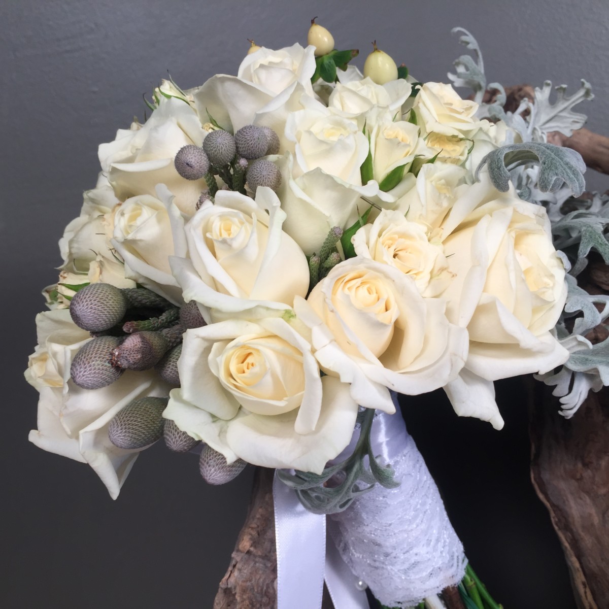 Ανθοδέσμη Γάμου Brunia Τριαντάφυλλα