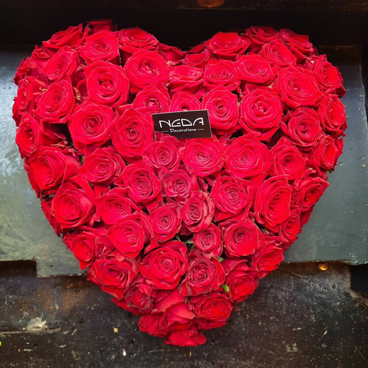 Καρδιά Κόκκινα Τριαντάφυλλα Βαλεντίνο