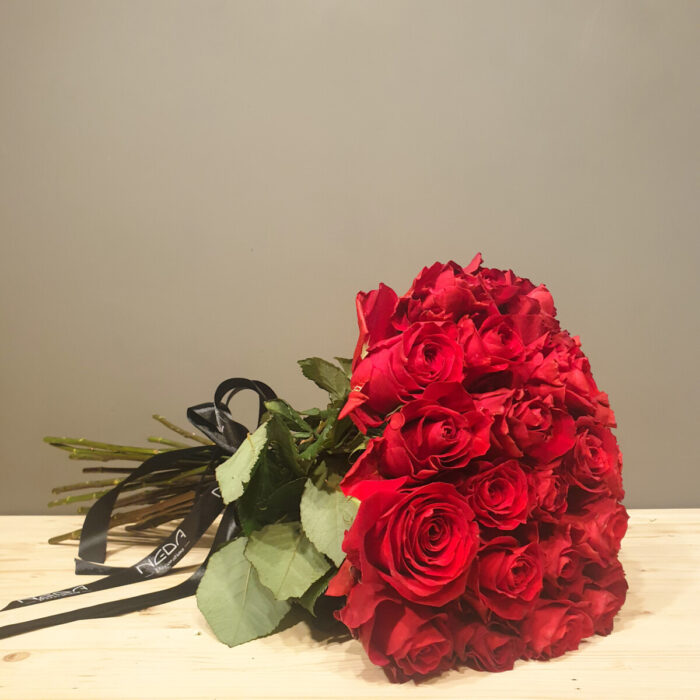 Μπουκέτο Κόκκινα Τριαντάφυλλα