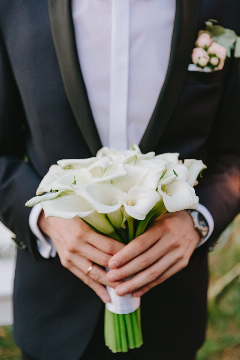 Bridal Bouquet White Callas