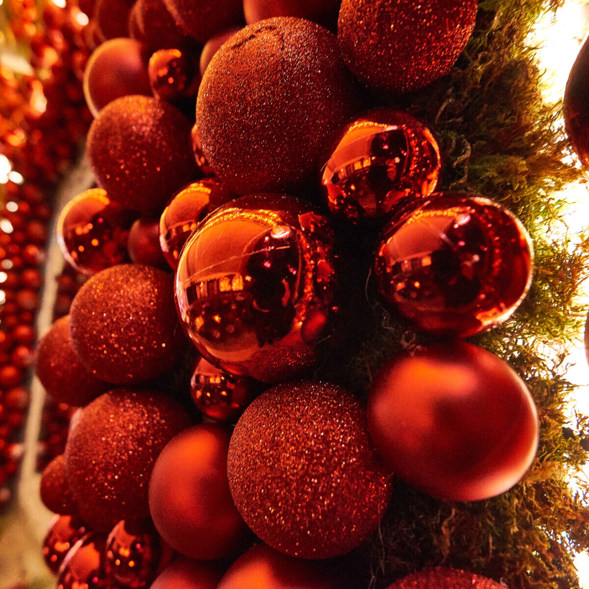 Christmas Decoration Balls Red