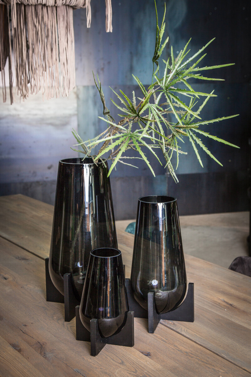 Home Decoration Black Vases