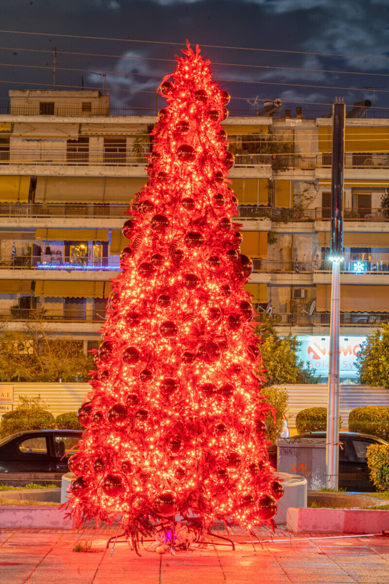 Christmas Tree Municipality Galatsi
