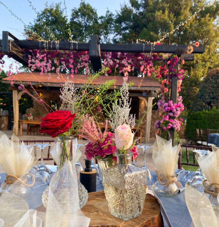 Wedding Table Decoration Glass Flower Vases