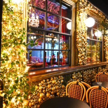 Χριστουγεννιάτικη Διακόσμηση Gigifioggos Wine Bar