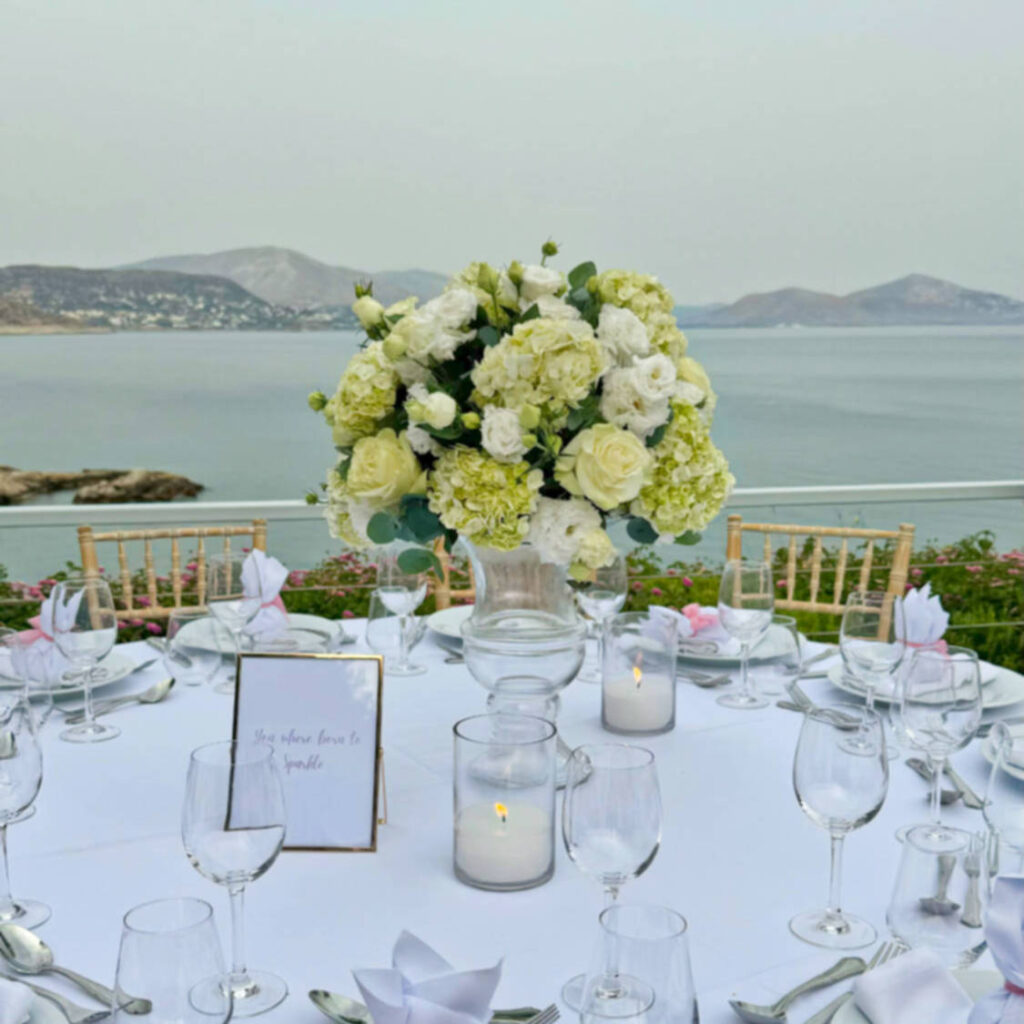Στολισμός Βάπτισης Island C-Lounge Athens Riviera