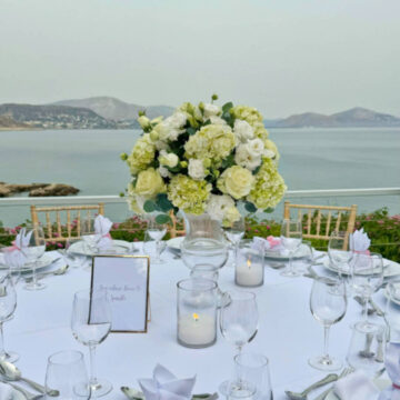 Στολισμός Βάπτισης Island C-Lounge Athens Riviera