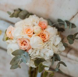 Στολισμός Γάμου Λευκό Σομόν